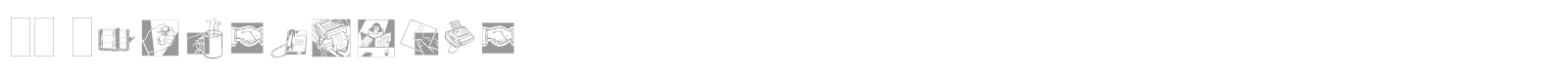 DF Industrials font preview